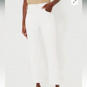 NWT Mother Denim Hustler Ankle Fray in Fairest of Them All Size 26